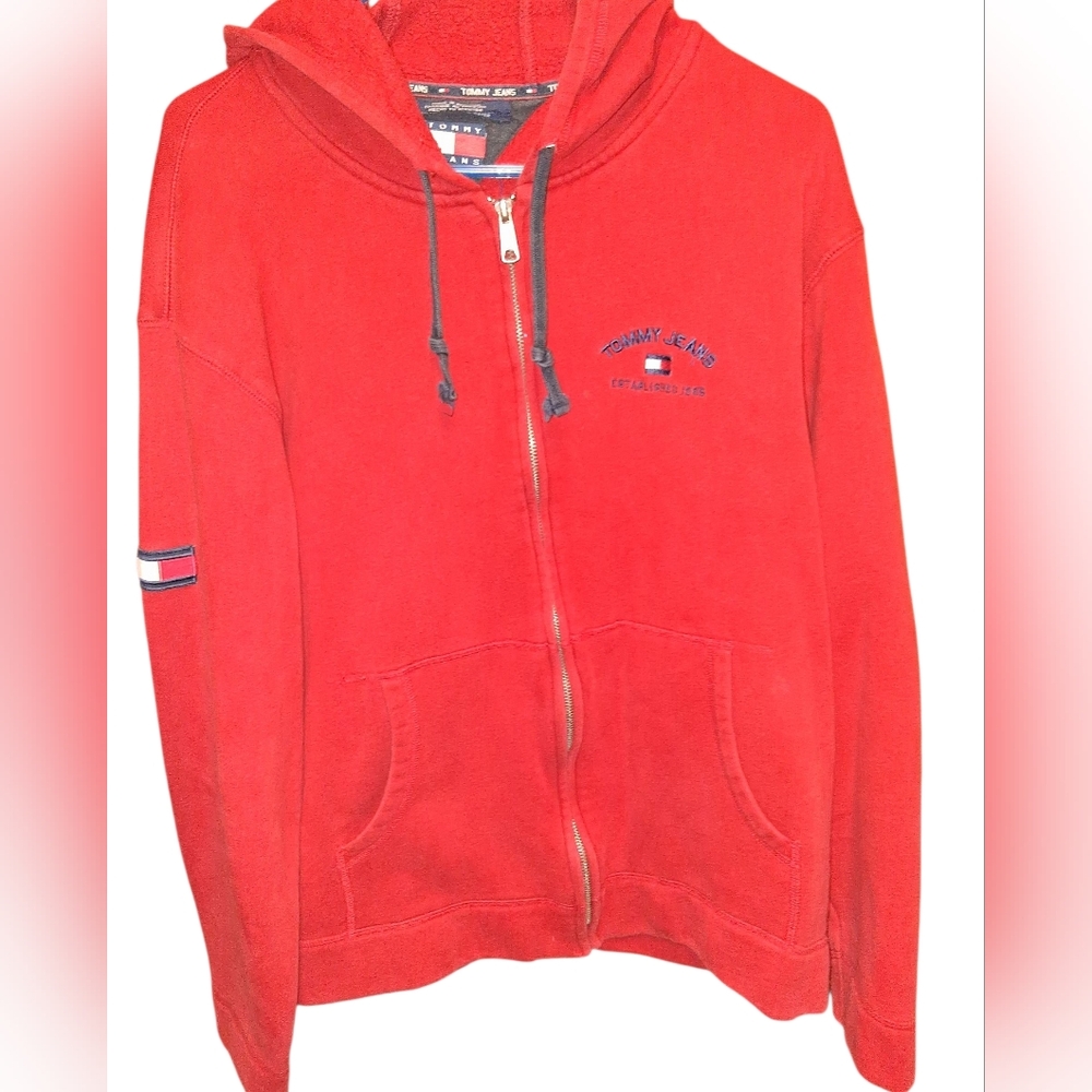 Tommy HilfigerJeans Red Logo Hoodie